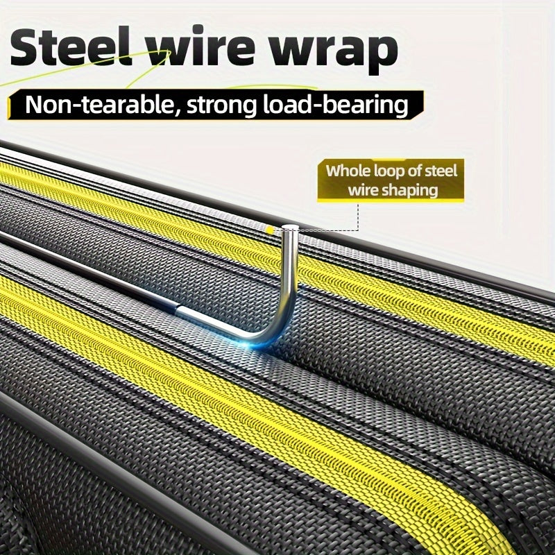 Fishing Rod Case Water-Resistant Oxford Fabric Multi-Compartment for Fly and Lure Rods