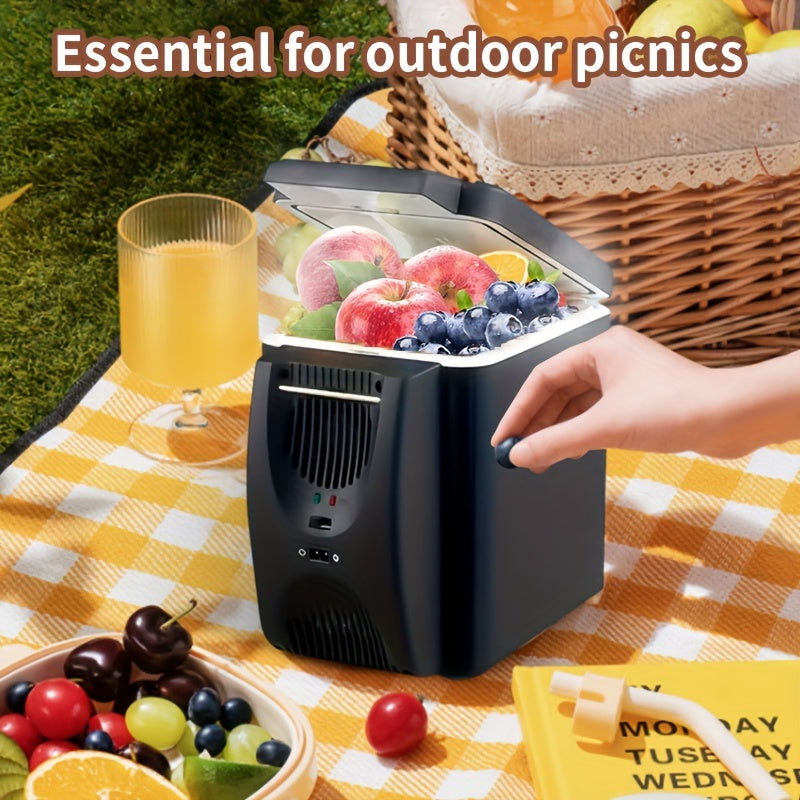 Portable Mini Car Refrigerator 12V Insulation Cooler for Camping and Travel