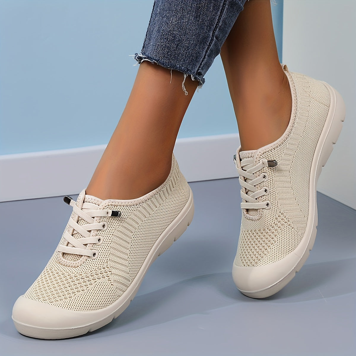 Zapatos planos casuales para mujer, ligeros y cómodos, calzado de otoño