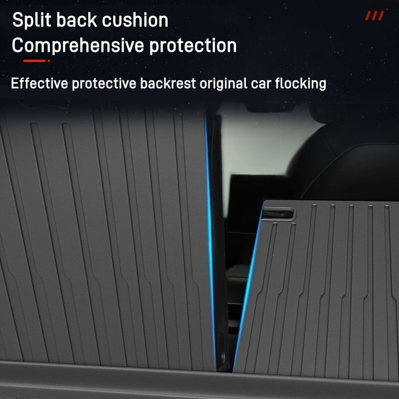 Second Row Seat Back Cushion TPE Waterproof Anti-slip Car Interior Pad