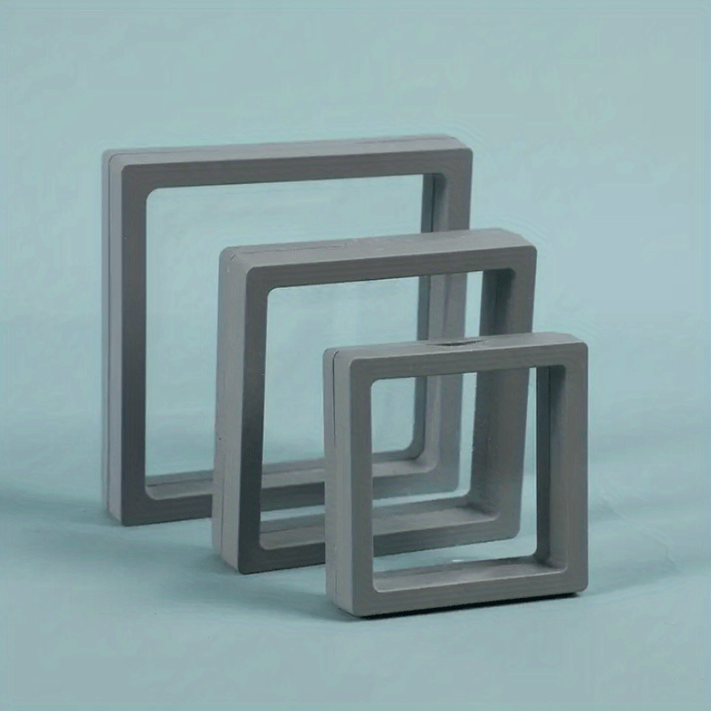 Прозрачная ювелирная шкатулка из PE для ожерелий, серег, колец, 9 см, герметичная, влагозащищенная