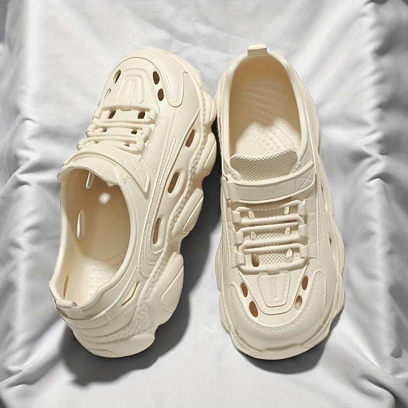 Women's Breathable EVA Beach Clogs with Thick Sole and Non-Slip Grip