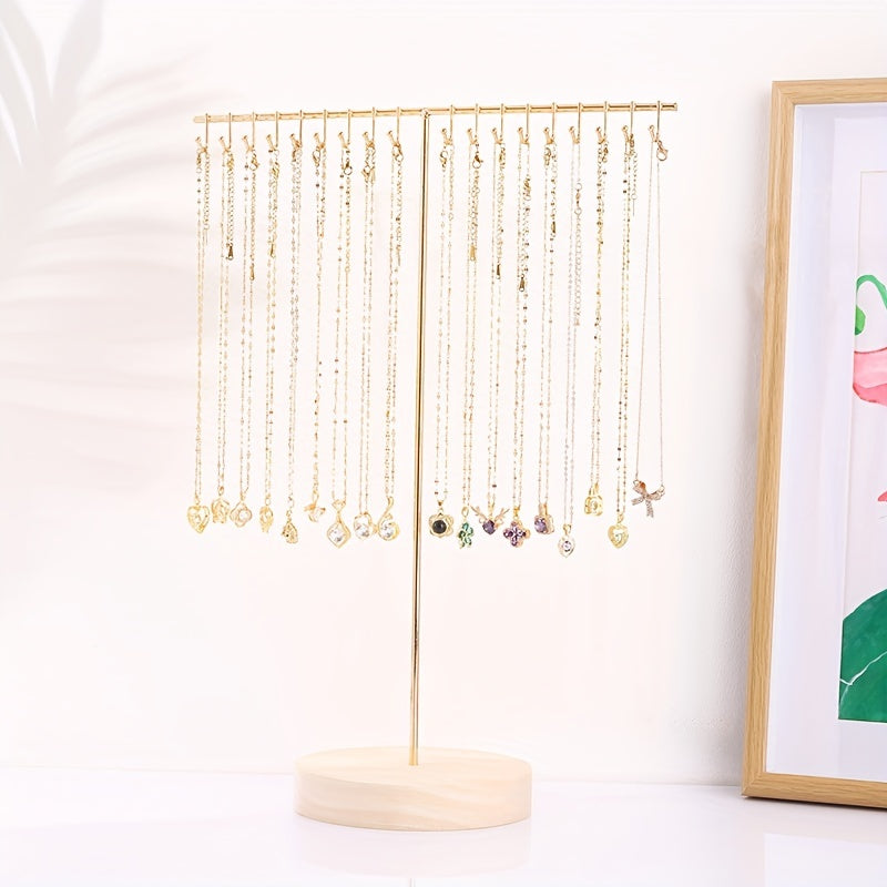 Jewelry Display Rack for Necklaces Household Storage Organizer with Simple Design