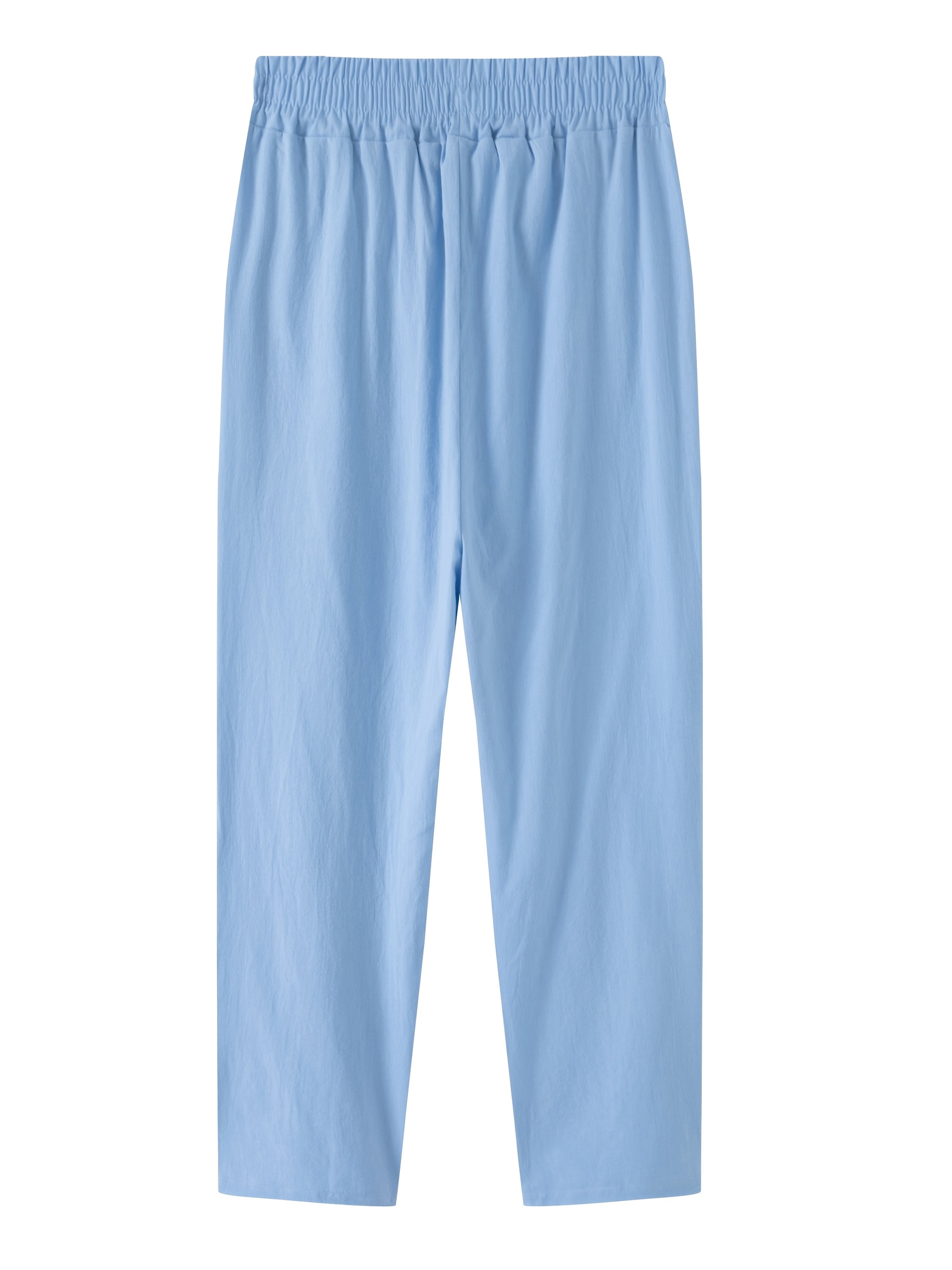 Men's Cotton Cuban Style Casual Suit for Spring and Autumn Two-Piece Set