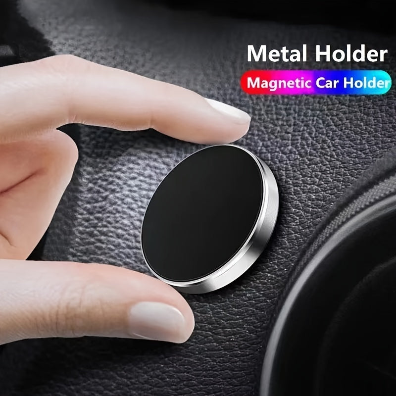 Mini Car Dashboard Magnetic Phone Holder Stickers Wall Key Organizer