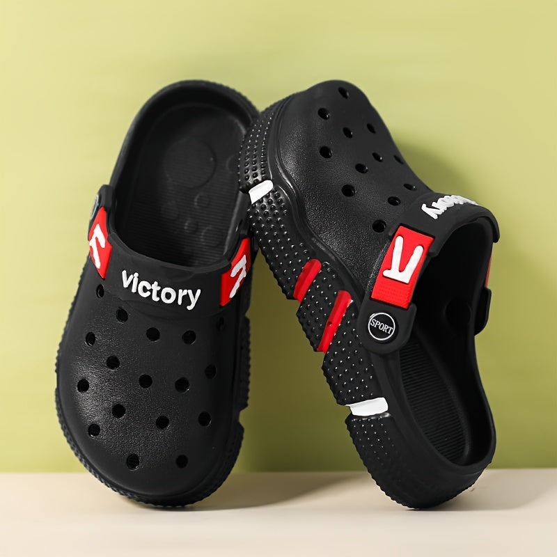 Дышащие EVA-тапочки для детей для мальчиков и девочек, всесезонные, нескользящие, для дома и улицы