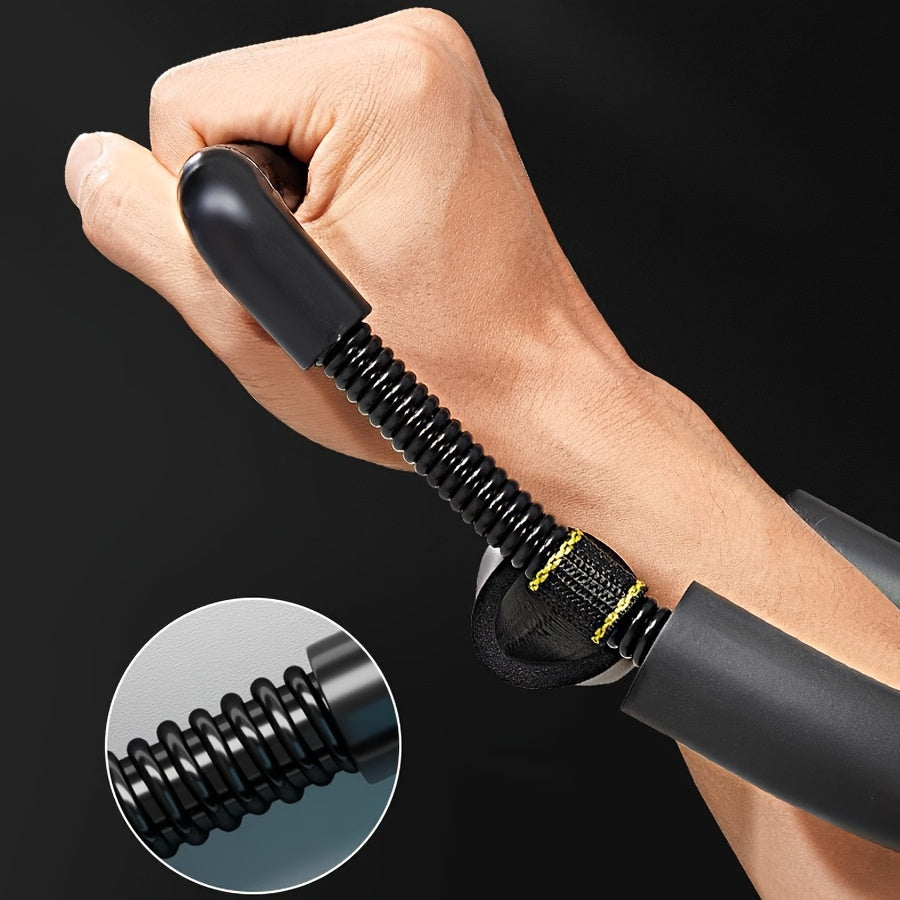 Wrist Strengthener Hand Grip Forearm Exercise Equipment Black PP