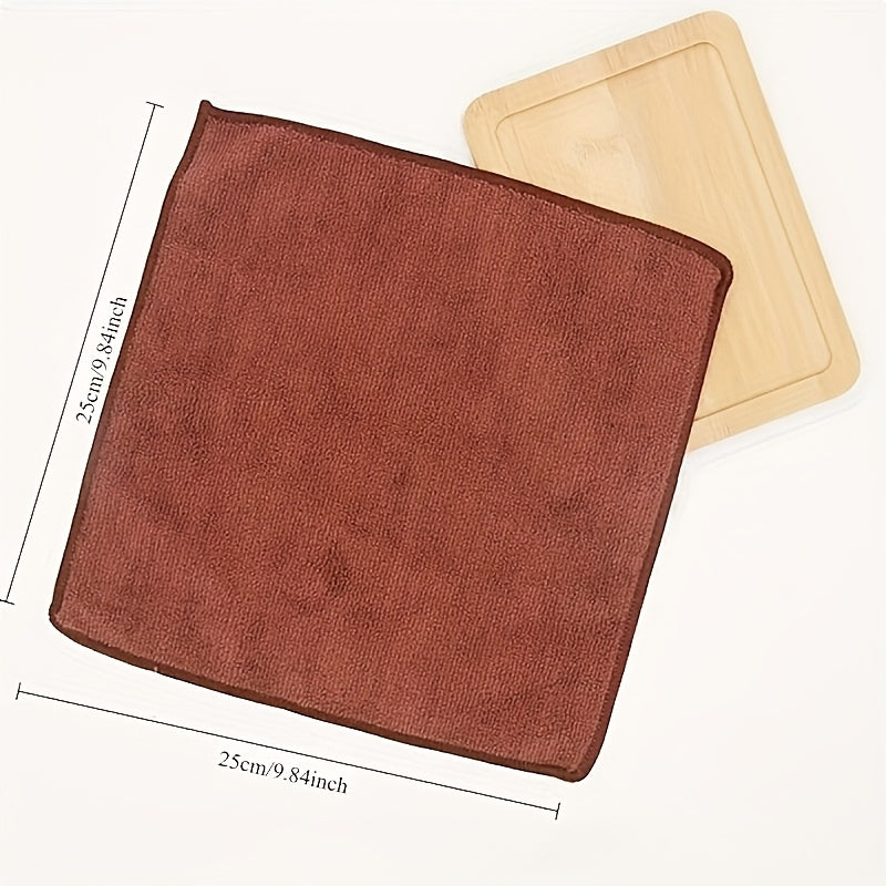 5 Pieces Kitchen Cleaning Cloths Soft Absorbent Towels for Coffee Machines and Home Use