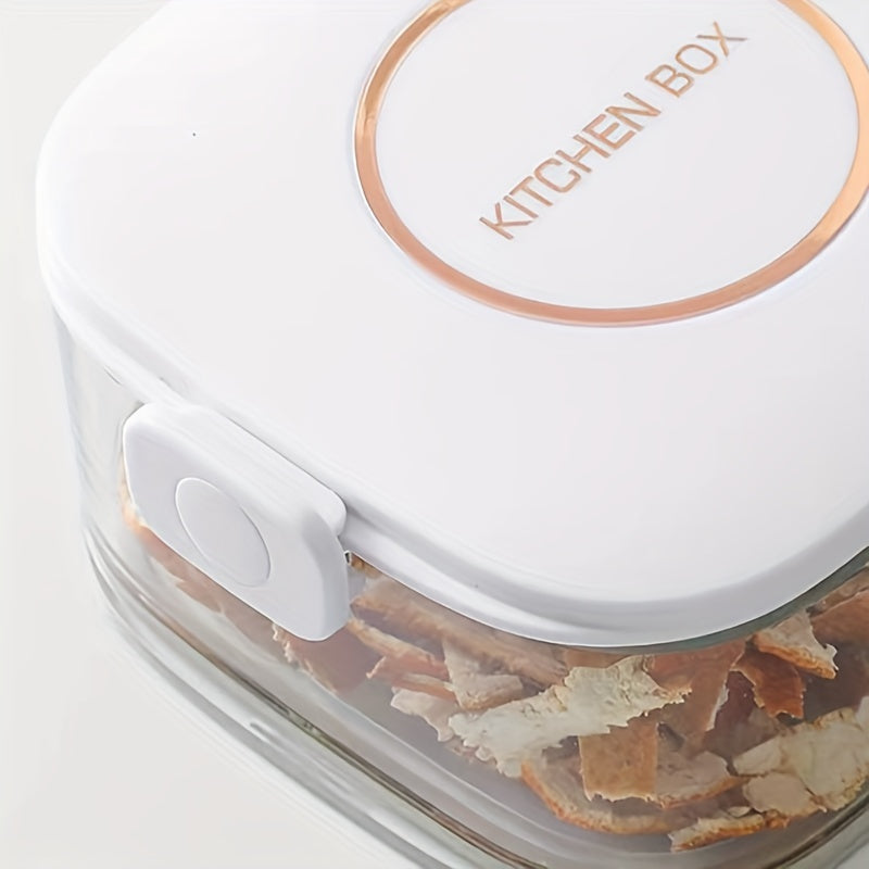 Stackable Airtight Food Storage Containers with Lids BPA-Free Kitchen Organizer