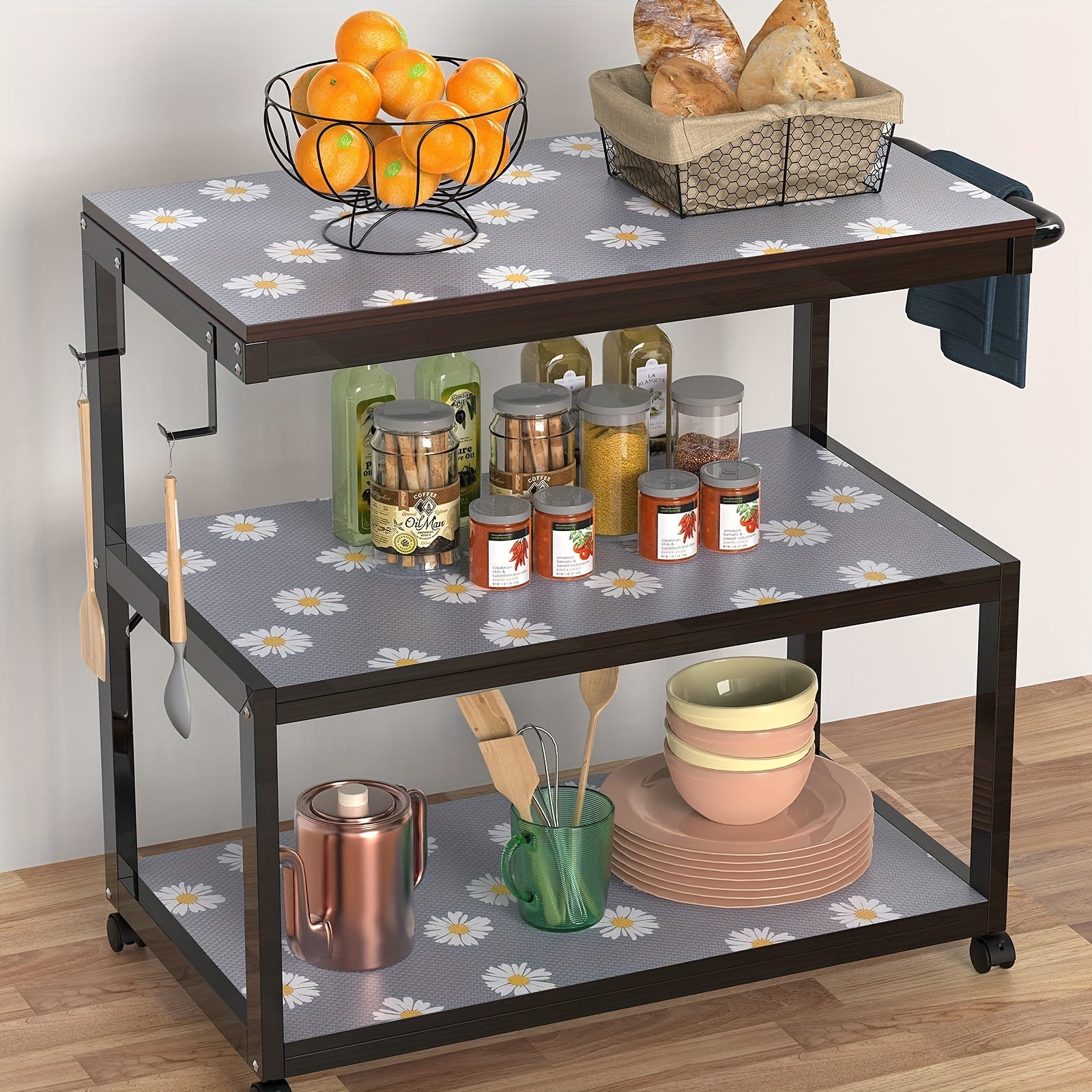 Водонепроницаемый и прочный рулон из EVA-материала для полок в багажниках, шкафах, столешницах, столах, обувных шкафах, стенах. Нескользящий, маслоустойчивый и влагостойкий.