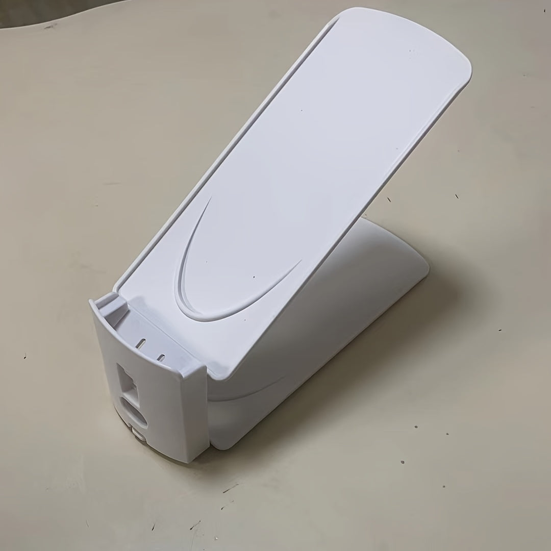 Joyni tejovchi ikki qavatli sozlanadigan poyabzal javoni, kulrang, oq, aprikot, bardoshli PP