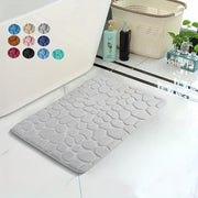 Memory Foam Bath Rug Soft Quick Dry Machine Washable Bathroom Mat