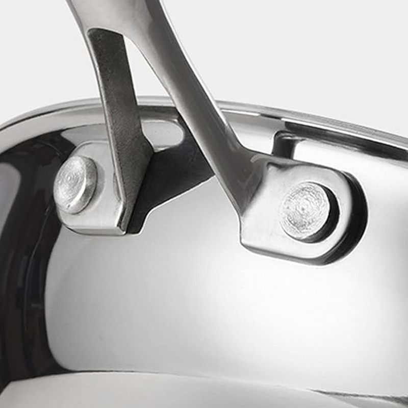 Элегантная сковорода для жарки стейков из нержавеющей стали - без покрытия, совместима с газовыми и индукционными плитами, отличный кухонный подарок