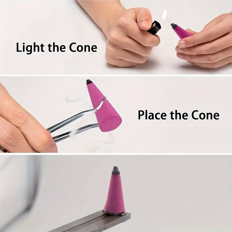 50, 100 или 200 шт. сандалового дерева, смешанной розы, лаванды, жасмина и других натуральных ароматов для йоги, медитации, учебных комнат, праздничной атмосферы и декора помещений.