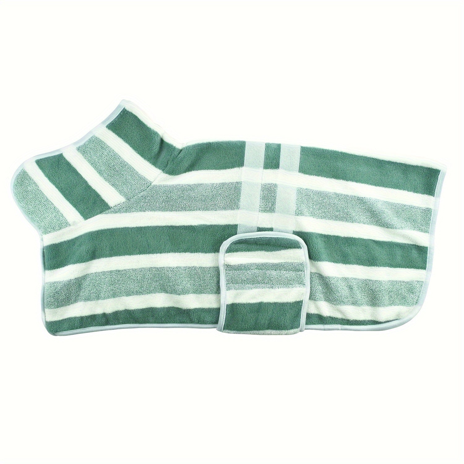 Water-Absorbing Dog Bathrobe for Wet Dogs Quick-Dry Polyester Towel for Baths Walks Swimming