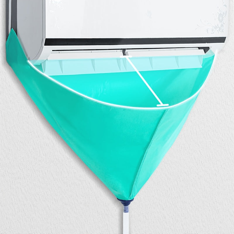 Набор для очистки кондиционеров включает в себя мешок для обслуживания и сливной шланг. Не требует питания, многоразовый, водонепроницаемый. Идеально подходит для очистки кондиционеров.