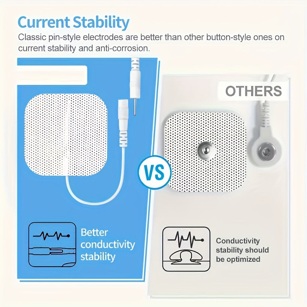Portable Dual Channel TENS Muscle Stimulator with Digital Display 16 Modes 20 Levels