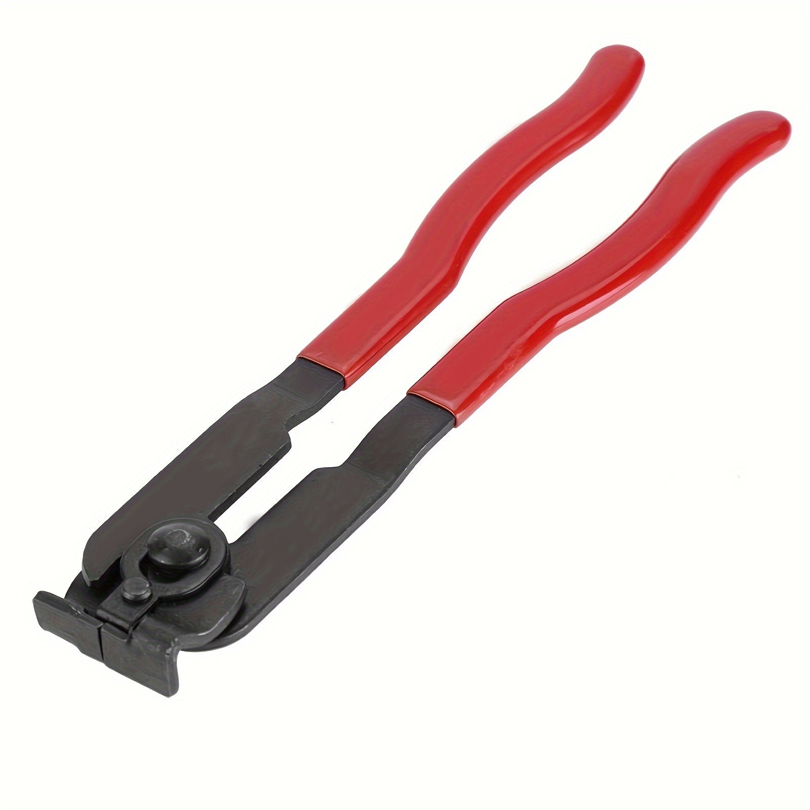 Steel CV Connector Dust Cover Clamp Pliers with Red Grip for Automotive