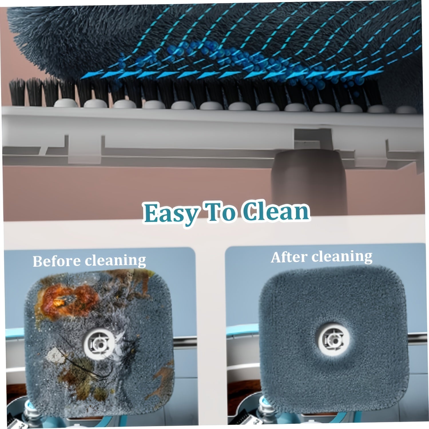 All-in-One Floor Cleaning Kit with Microfiber Mop and Bucket for Home and Kitchen