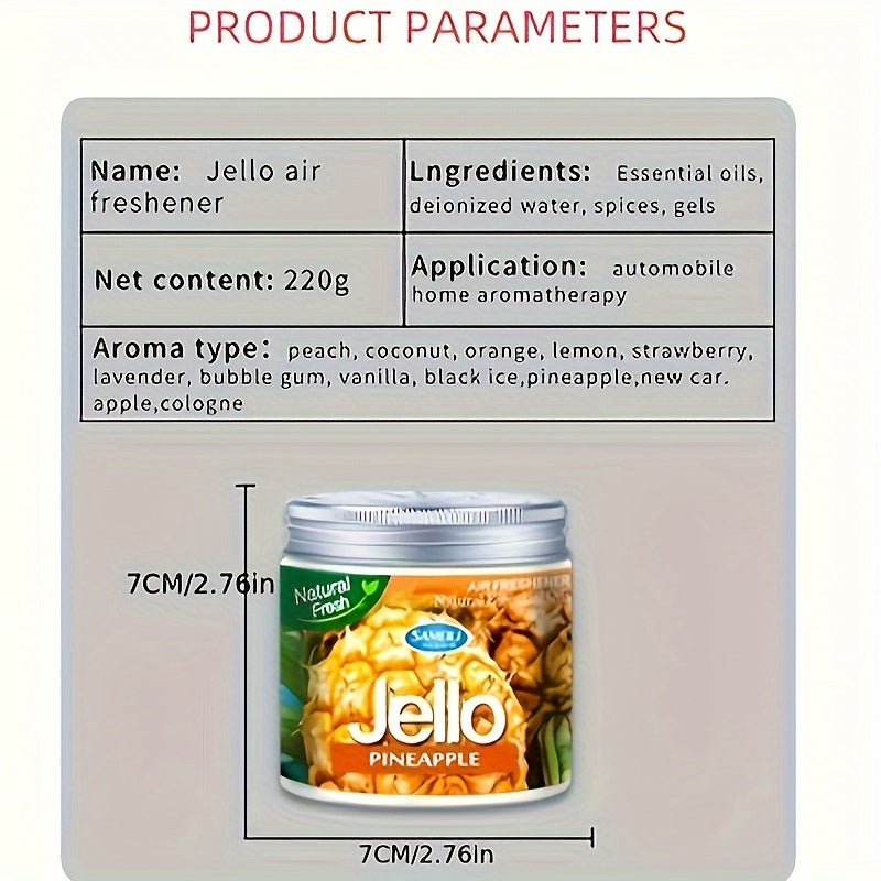 Long-Lasting Car Air Freshener Solid Scented Balm for Vehicles and Home