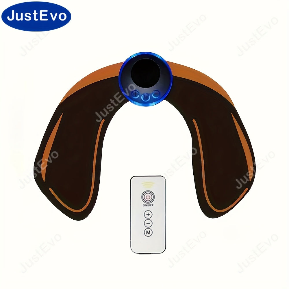 JustEvo EMS Hip Trainer, portativ, qayta zaryadlanadigan litiy batareyasi, USB zaryadlash, glute kuchini oshirish va shakllantirish uchun ideal.