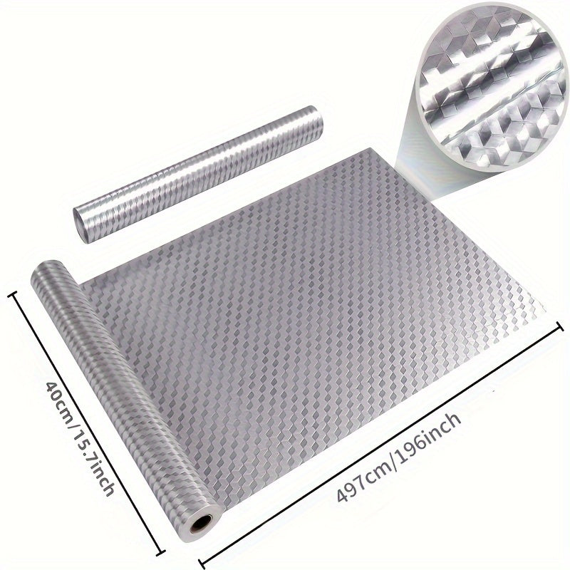 Self-Adhesive Kitchen Backsplash Stickers Waterproof PVC Peel and Stick Wall Covering