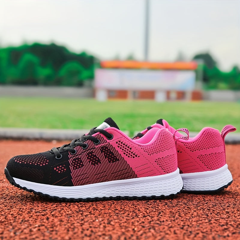 Women's Casual Mesh Sneakers, Lightweight Breathable Running Shoes