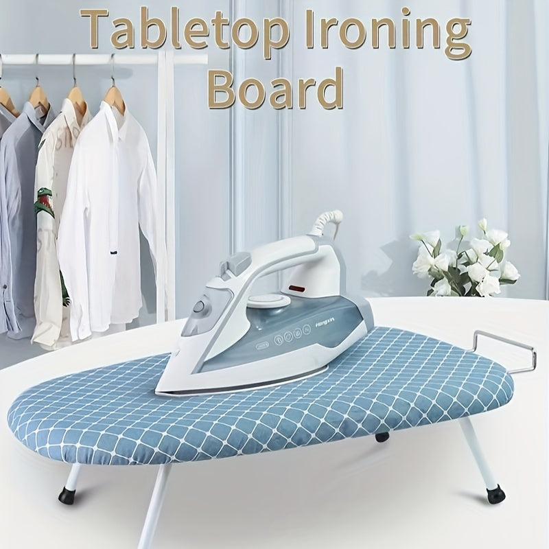 Large Panel Ironing Board with Folding Legs and Washable Cover
