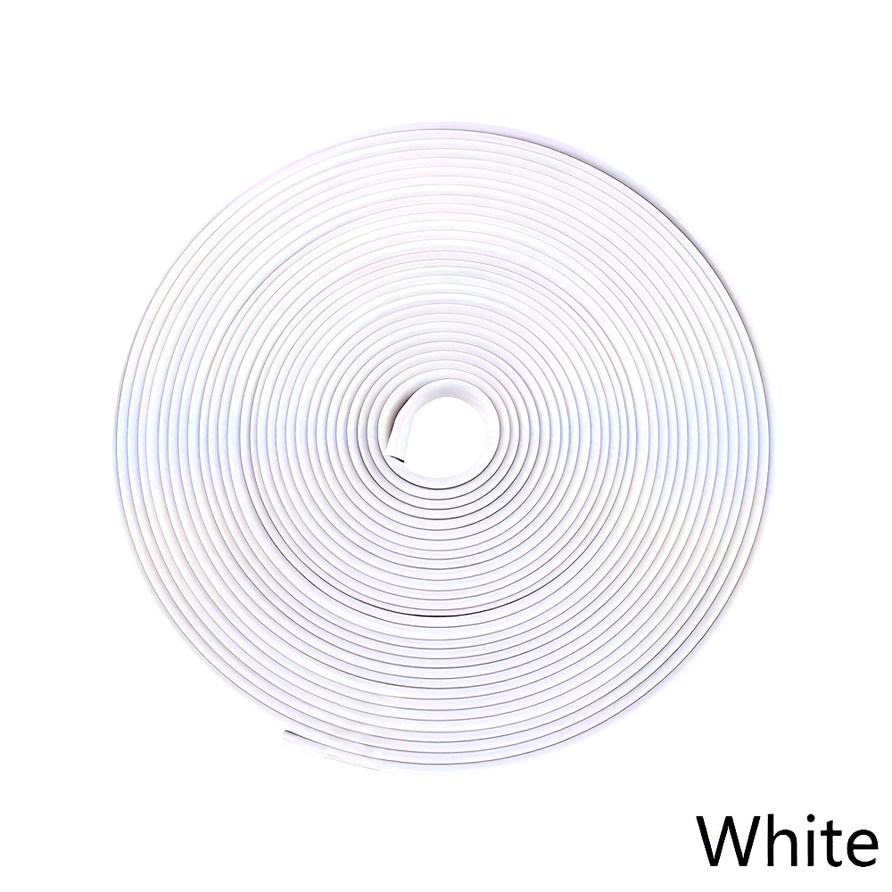8 Meter Colorful Wheel Rims Protectors Car Tire Guard Line Rubber Molding