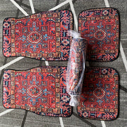 Universal Car Floor Mats Set Non-Slip Polyester Fiber All Seasons