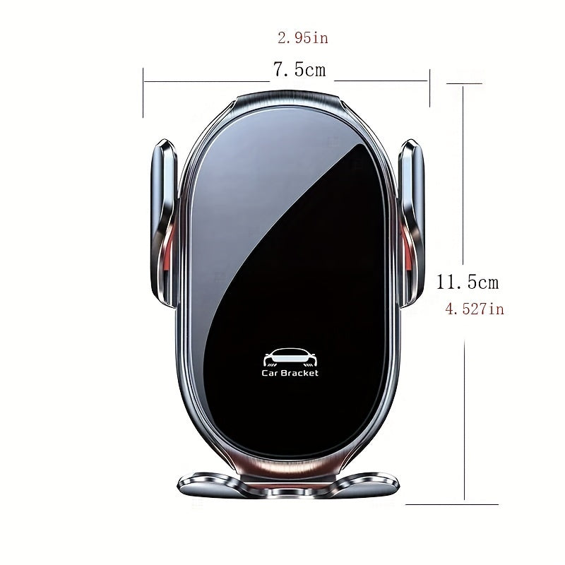 Soporte universal para teléfono de coche impermeable de PVC, rotación de 360 grados, soporte de ventilación