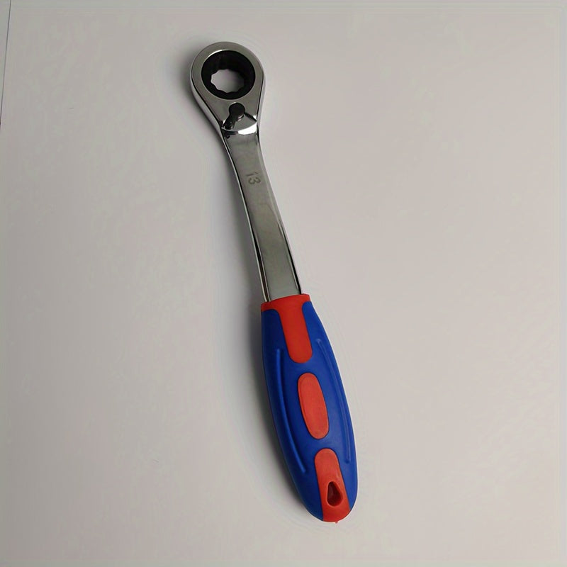 Juego de llaves de carraca universales de 7 piezas 8-19mm Herramienta de reparación de automóviles de metal