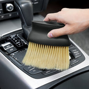 Car Interior Dust Brush Soft Bristles Ergonomic Handle for Air Vents Dashboard