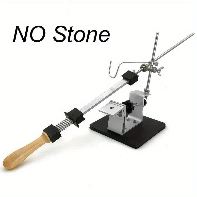 Professional pichoqni shimgichlash tizimi, 19-34 daraja burchaklar uchun honing asbobi bilan, sirpmas asos