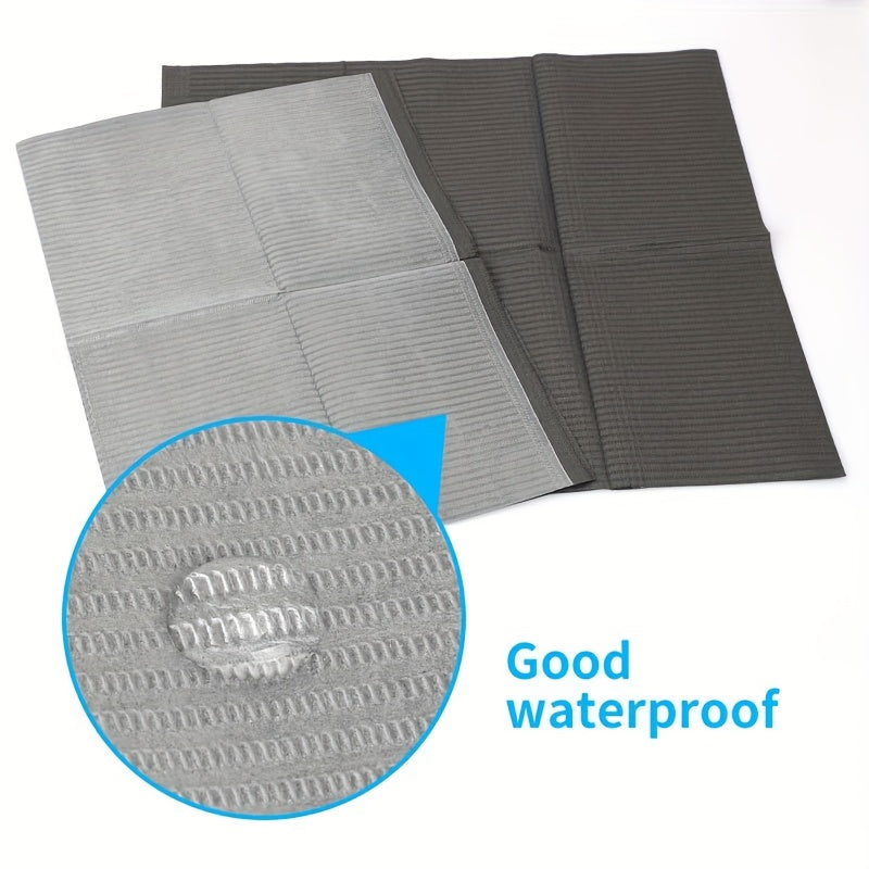 Disposable Tattoo and Dental Cleaning Cloths 125 Pack Waterproof Mats for Tattoo Tables and Piercing