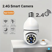WiFi Smart Camera E27 Bulb Shape HD 1080p Motion Detection Two-Way Audio