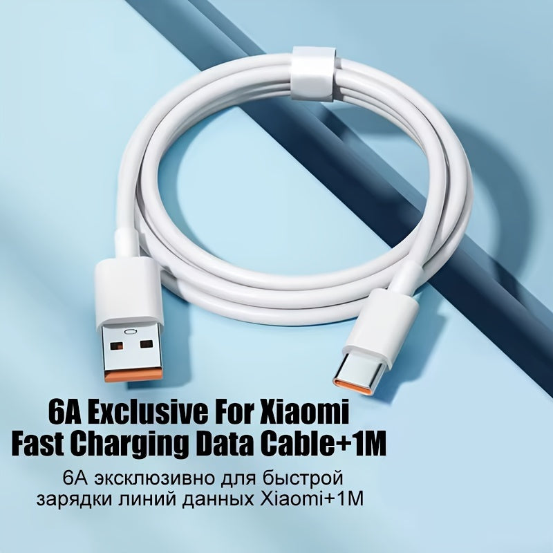 USB Type C Fast Charging Cable 66W for Xiaomi Huawei Notebook