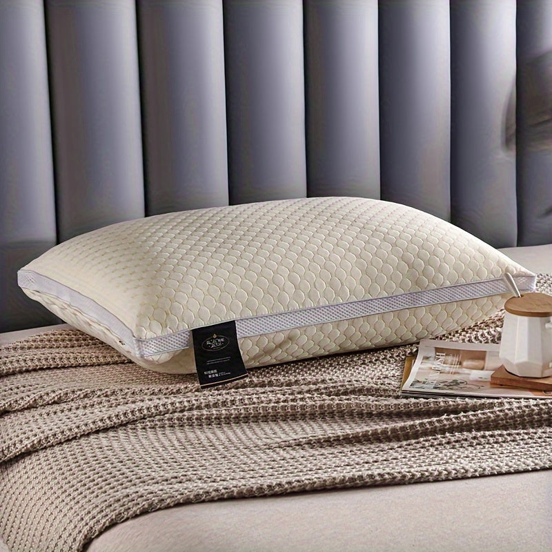 Orqa tomon va qorni uchun massaj funksiyali uzun to'qilgan tanali yostiq