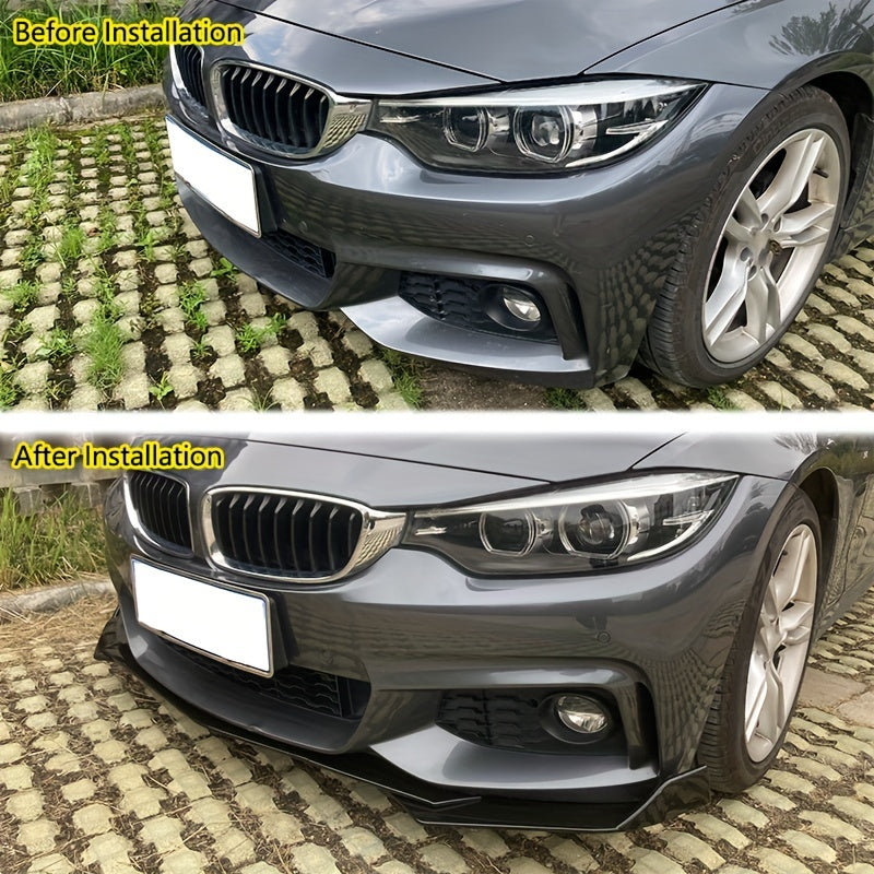 Universal plastmassa avtomobil old farasi bumper lip wrap chap tomon anti-torpin, transport vositasini modifikatsiya qilish