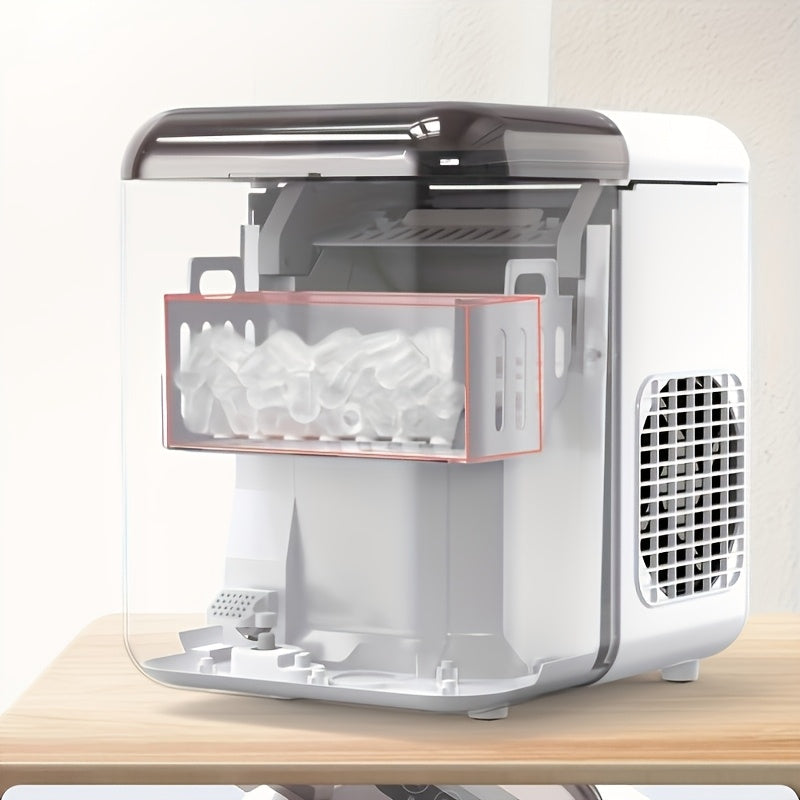 Portable Ice Maker White with Remote App Control 14.97kg Capacity