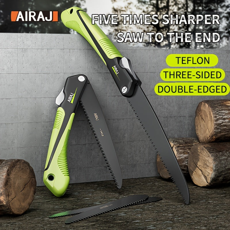 Metal Pruning Saw for Woodworking and Tree Cutting with SK9 Alloy Steel Blade Folding Design Bare Tool
