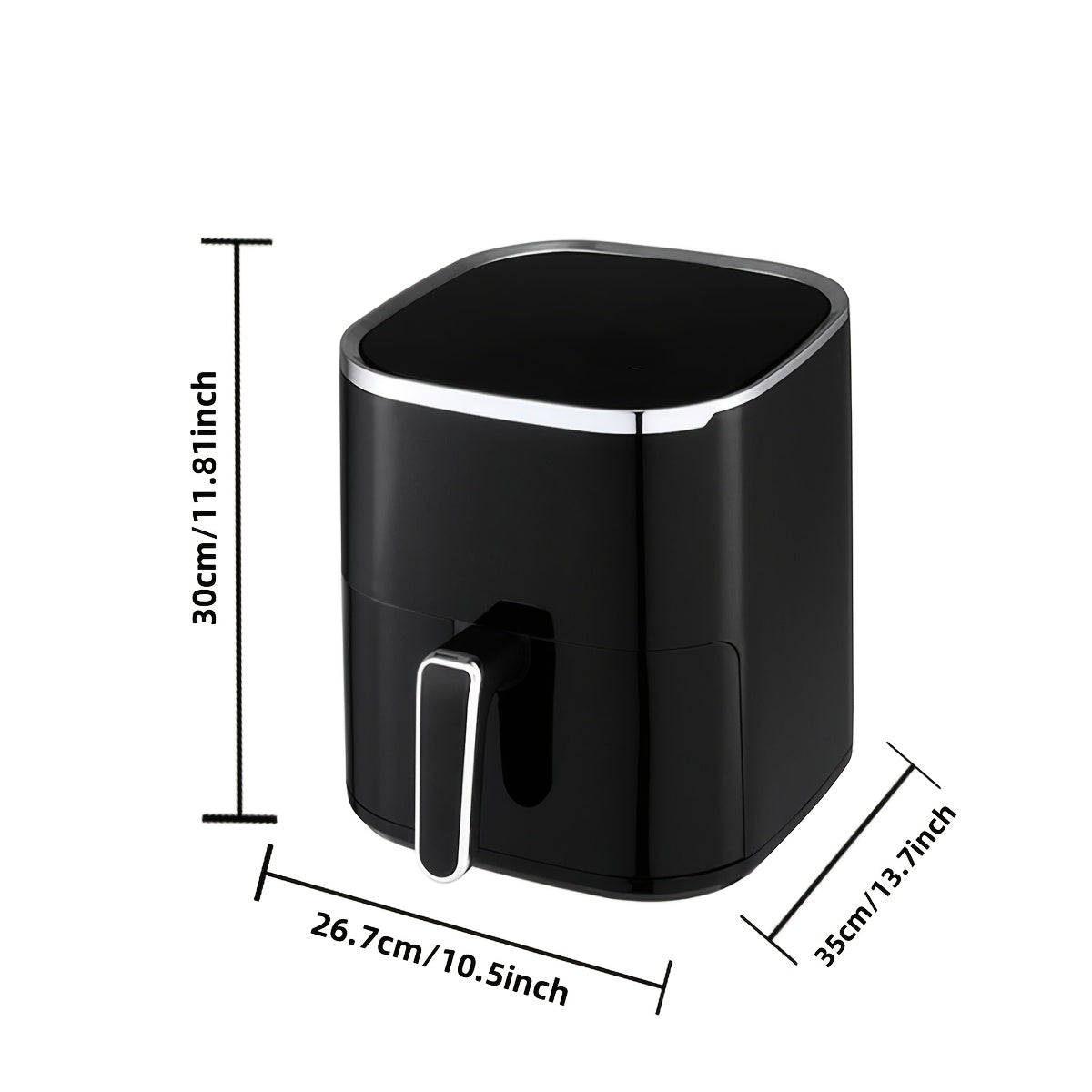 4.5-6.5L Touch Screen Air Fryer for Healthy Family Meals