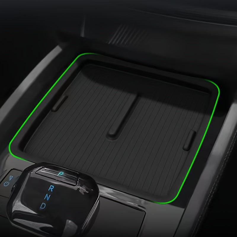 Silicone Car Interior Protection Mat for 24 Models Nonslip Central Console Pad