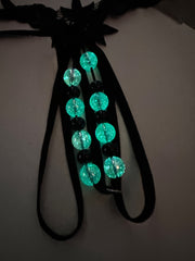 Adult Beaded G-String with Drop Waist Polyester Nylon Blend Lingerie