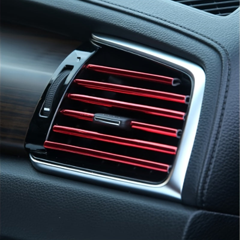 Car Air Conditioning Outlet Decorative Strip Clip for Fiat 500X 500L Panda