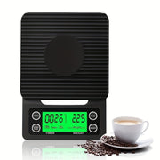 Coffee Scale With Timer LCD Backlight Food Scale Tare Function 6.6lb