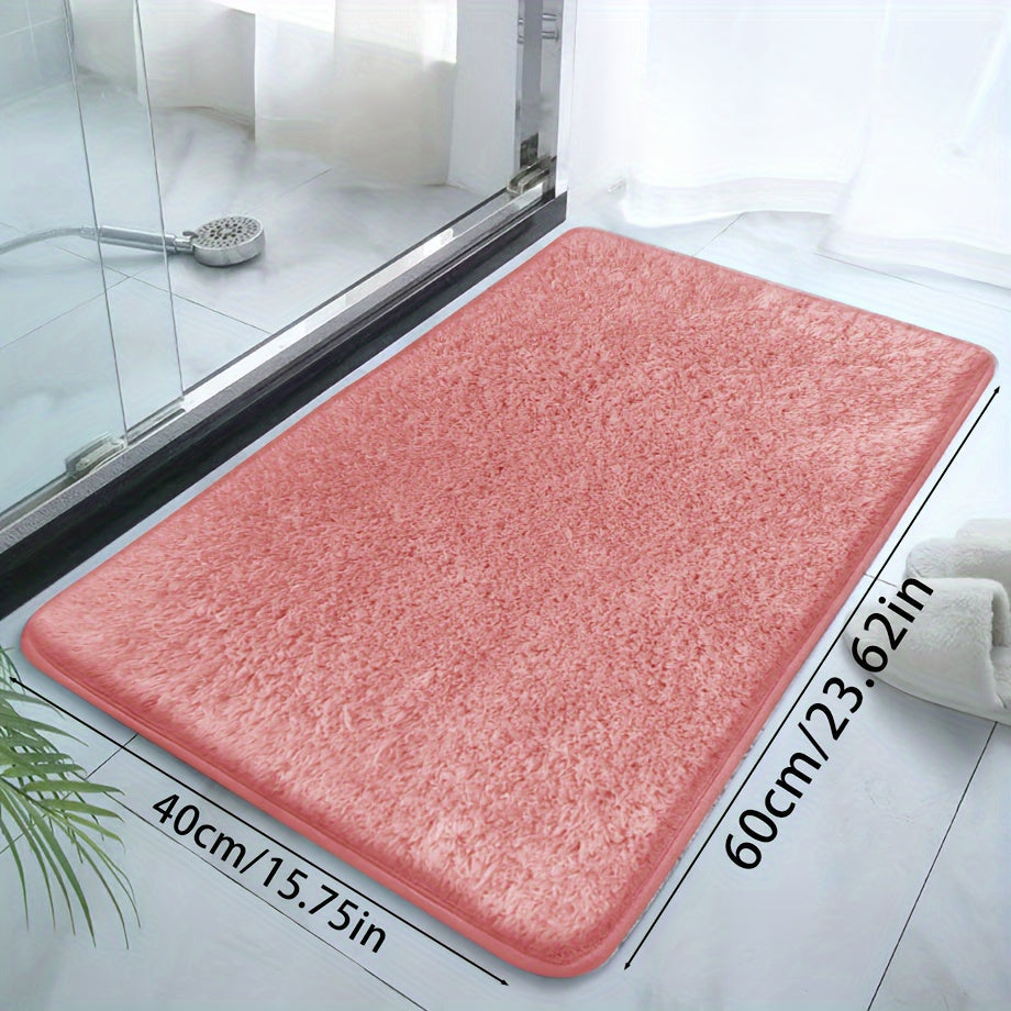 Yumshoq va hashamatli binafsha hammom matosi - yuqori so'riluvchi, sirpanmaydigan va rangsizlanmaydigan, hammom, yotoqxona va kir yuvish xonasi bezatish uchun ideal. Mustahkam polyesterdan tayyorlangan, tozalash oson.