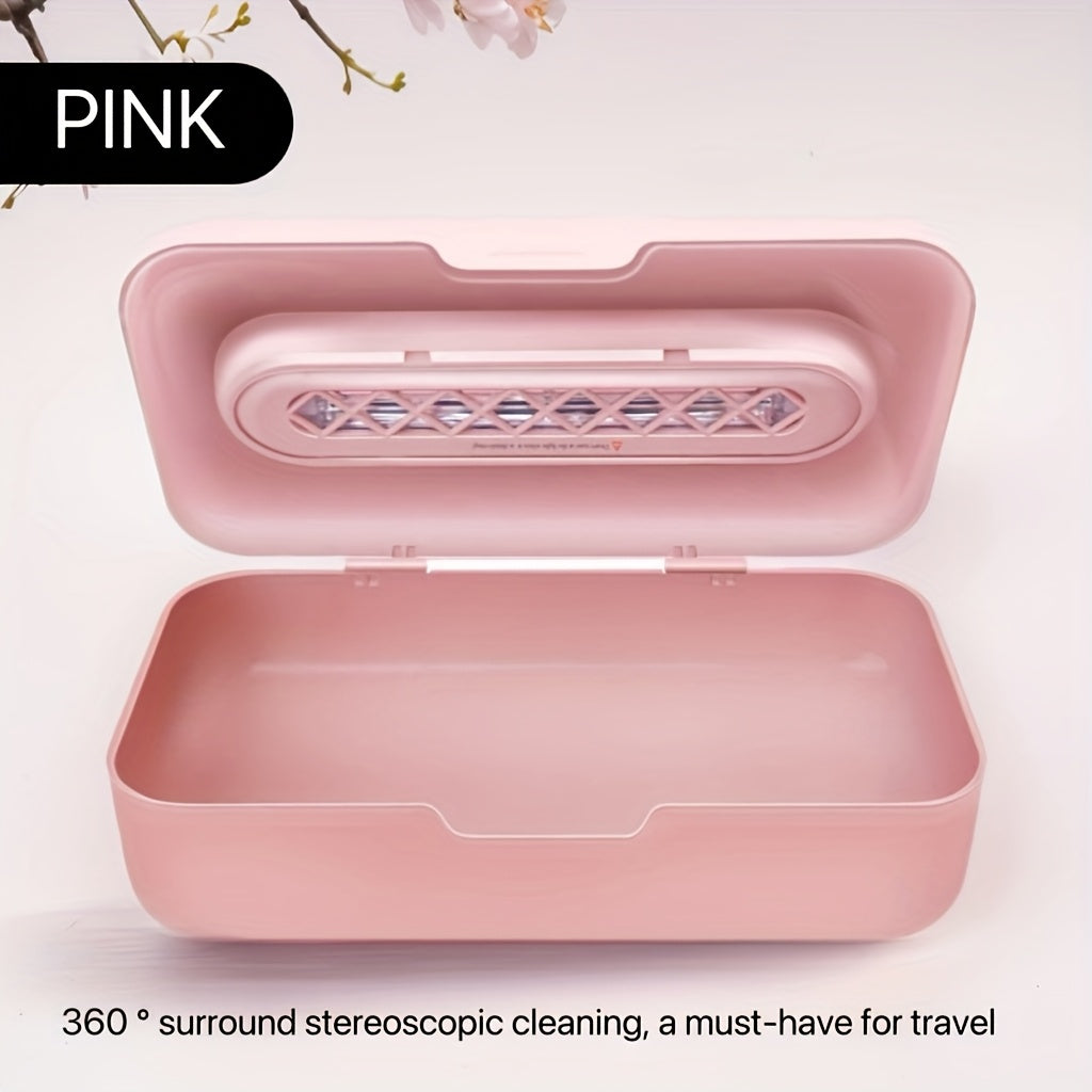 Portable 360° Personal Cleaning Device with Removable Lamp for Travel