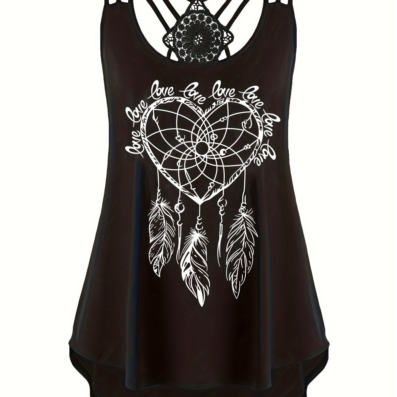 Women's Large Size Lace Suspender Waistcoat Backless Adjustable Straps Casual Chic