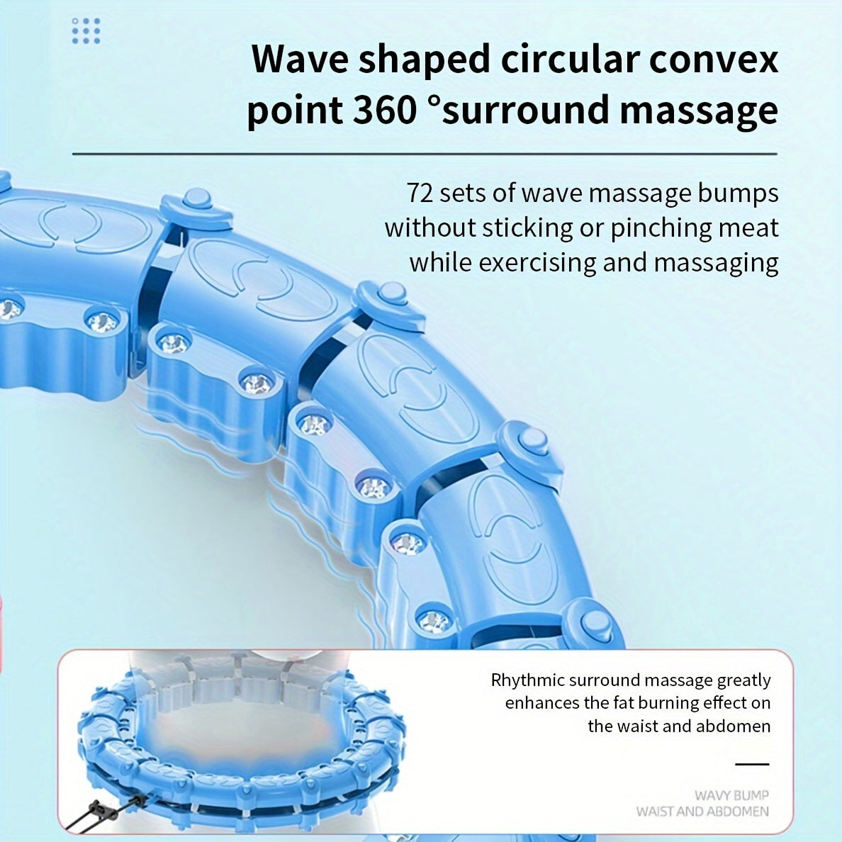 1 dona Aqlga ega Mashq Halqasi Qorin va Bel Fitnessi uchun